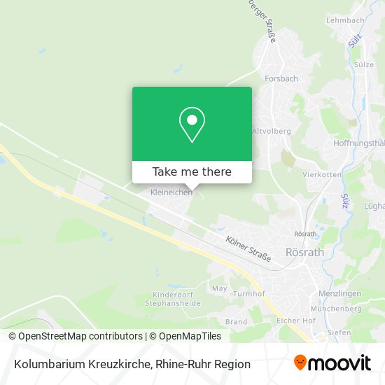 Kolumbarium Kreuzkirche map