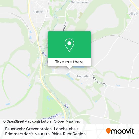 Feuerwehr Grevenbroich- Löscheinheit Frimmersdorf/ Neurath map
