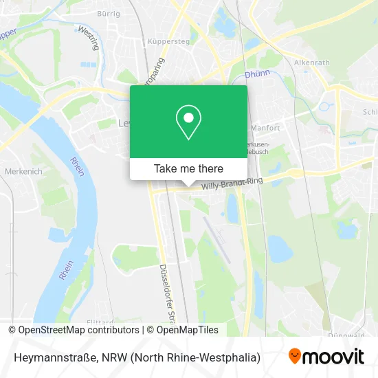 Карта Heymannstraße