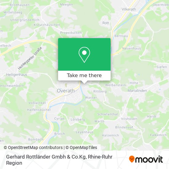 Gerhard Rottländer Gmbh & Co.Kg map