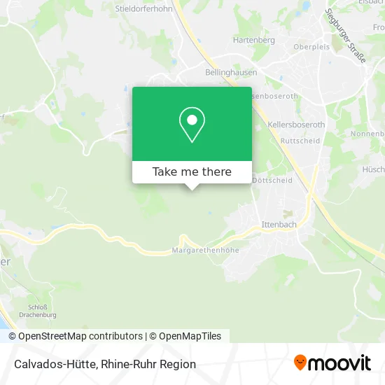 Карта Calvados-Hütte