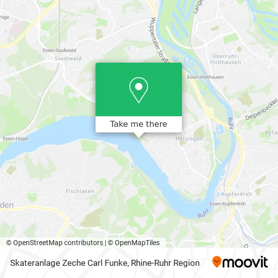 Карта Skateranlage Zeche Carl Funke