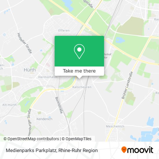 Medienparks Parkplatz map