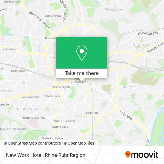 New Work Hotel map