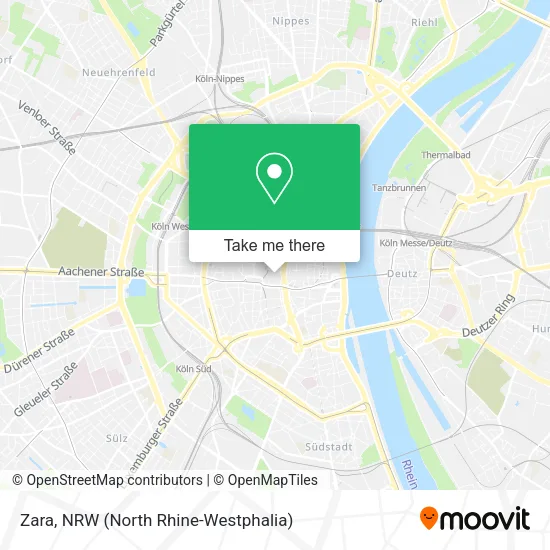 Zara map