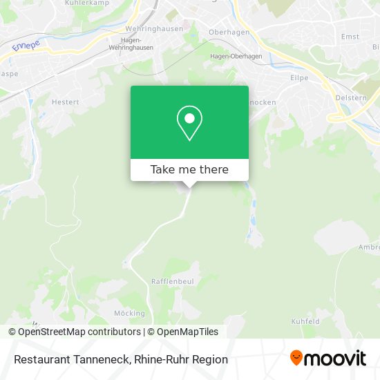 Restaurant Tanneneck map