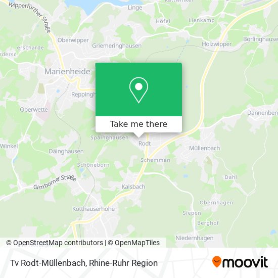 Tv Rodt-Müllenbach map