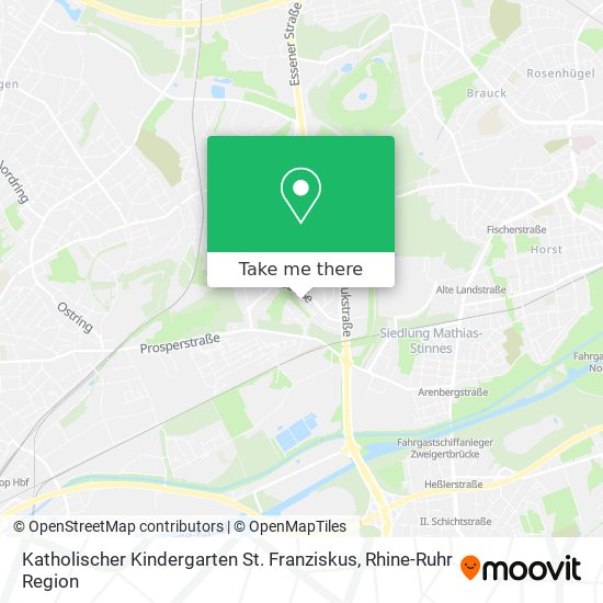 Katholischer Kindergarten St. Franziskus map