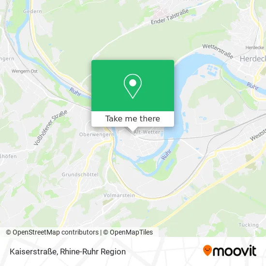 Карта Kaiserstraße