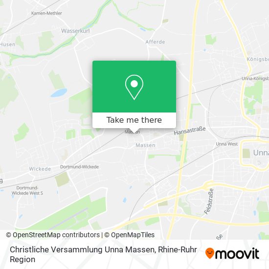 Christliche Versammlung Unna Massen map