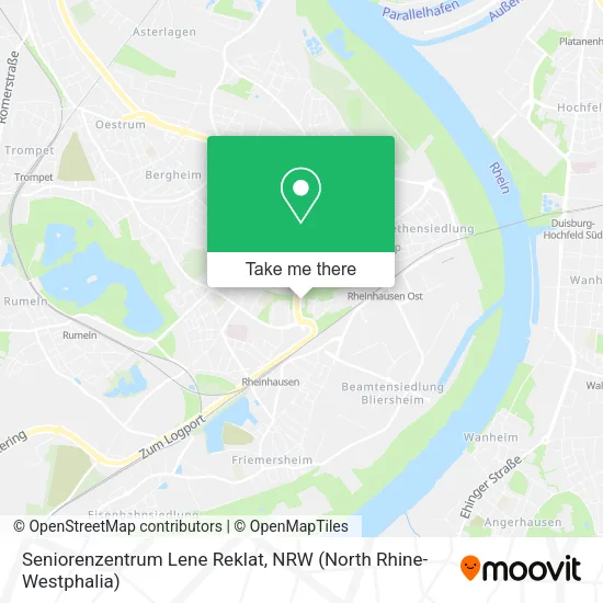 Карта Seniorenzentrum Lene Reklat