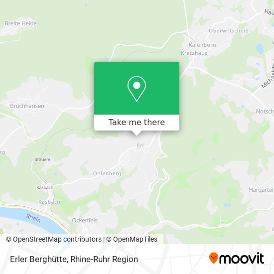 Erler Berghütte map