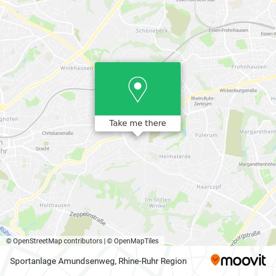 Sportanlage Amundsenweg map