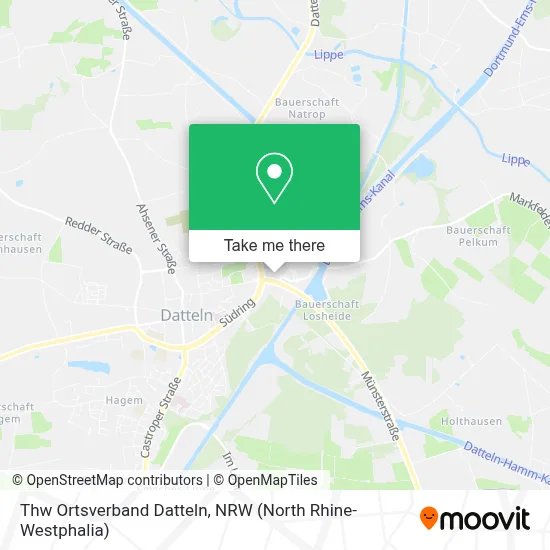 Thw Ortsverband Datteln map