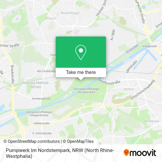 Карта Pumpwerk Im Nordsternpark