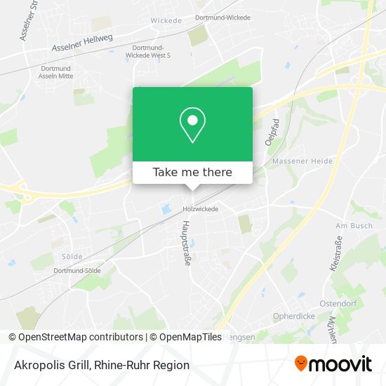 Akropolis Grill map