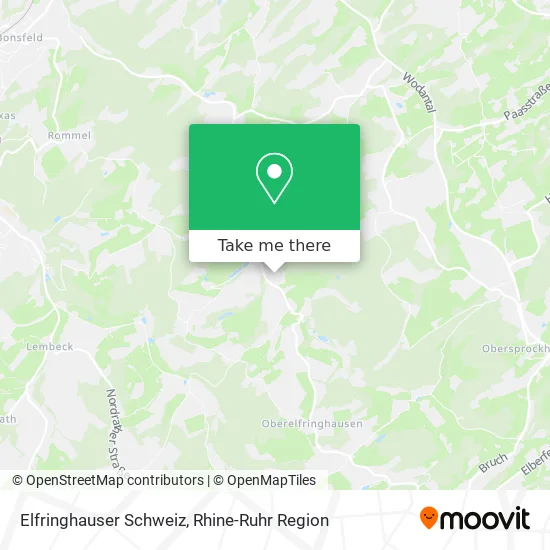 Карта Elfringhauser Schweiz