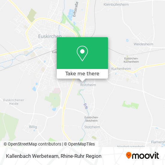 Kallenbach Werbeteam map