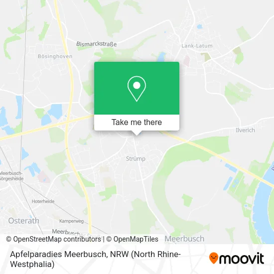 Apfelparadies Meerbusch map