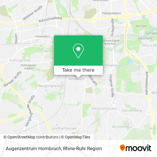 Карта Augenzentrum Hombruch