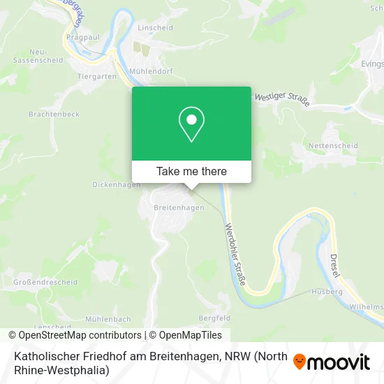 Карта Katholischer Friedhof am Breitenhagen