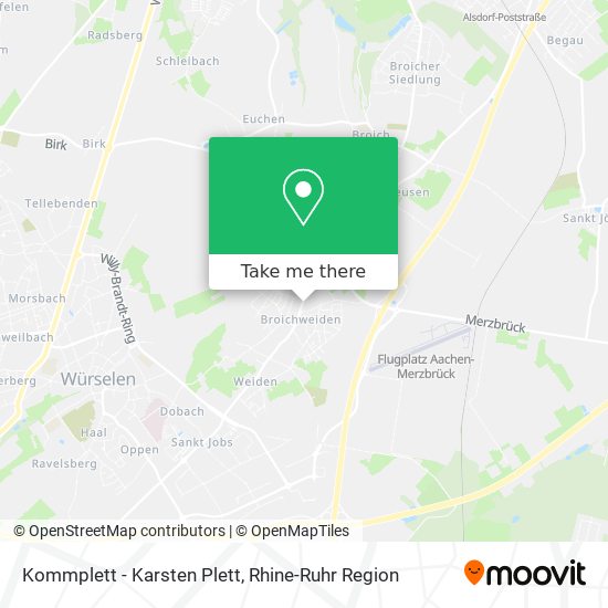 Kommplett - Karsten Plett map