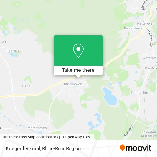 Карта Kriegerdenkmal