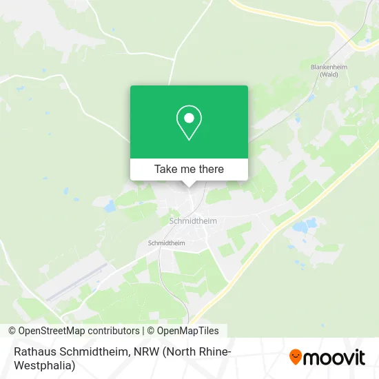 Rathaus Schmidtheim map