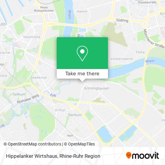 Hippelanker Wirtshaus map