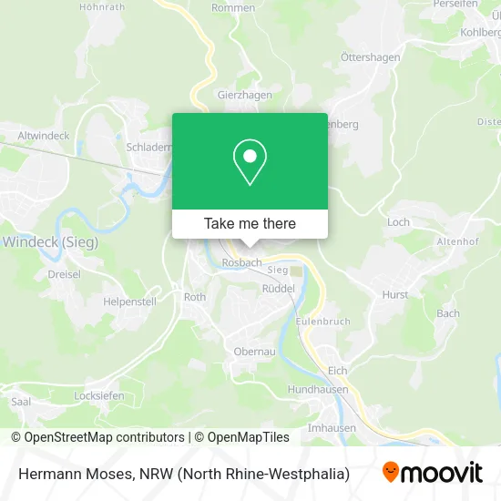 Карта Hermann Moses