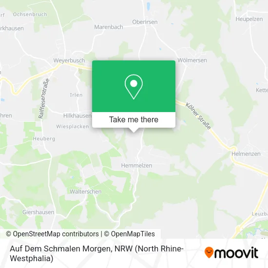 Карта Auf Dem Schmalen Morgen