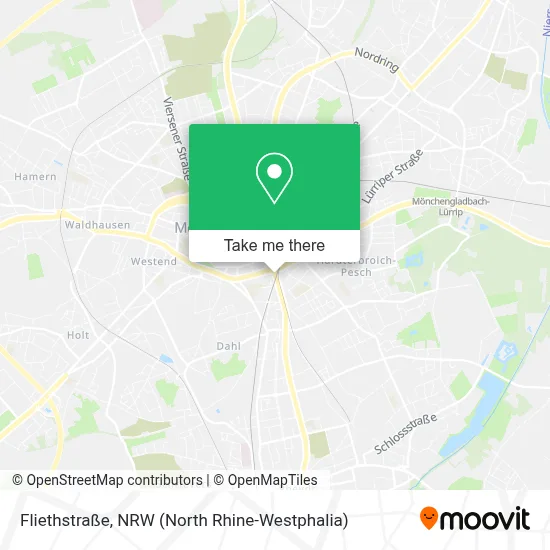 Fliethstraße map