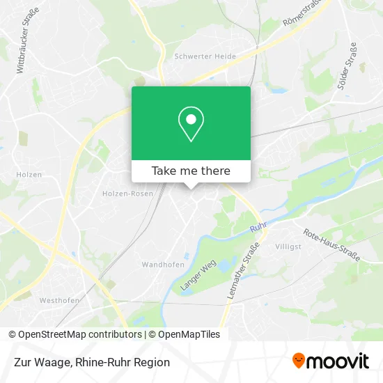 Карта Zur Waage