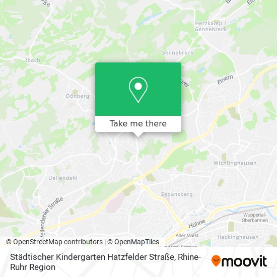 Карта Städtischer Kindergarten Hatzfelder Straße