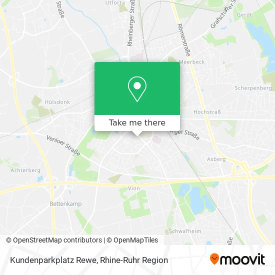 Карта Kundenparkplatz Rewe