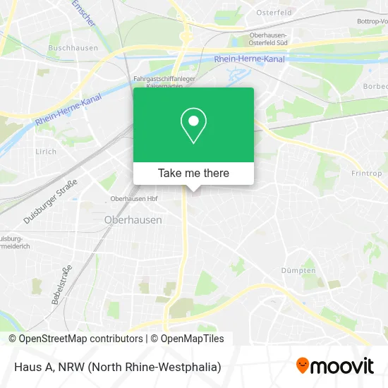 Haus A map
