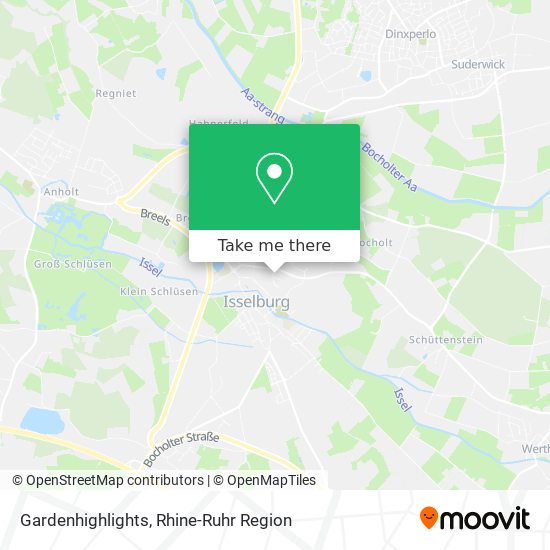 Gardenhighlights map