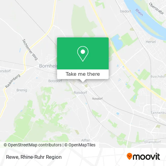 Карта Rewe