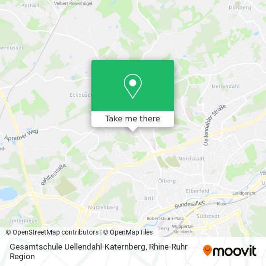 Gesamtschule Uellendahl-Katernberg map