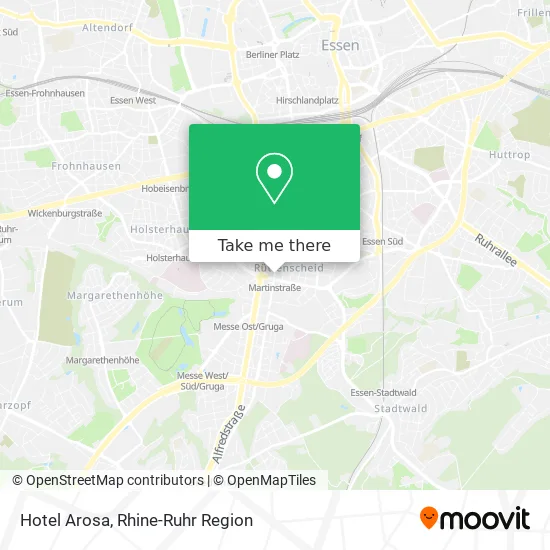 Карта Hotel Arosa