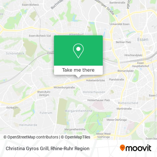 Christina Gyros Grill map