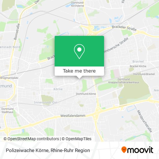 Polizeiwache Körne map