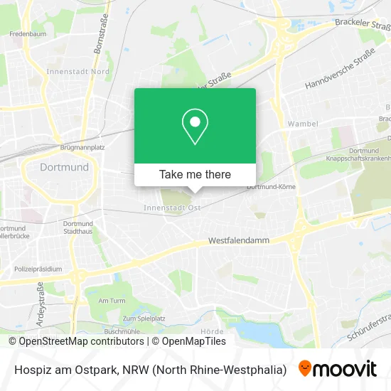 Карта Hospiz am Ostpark