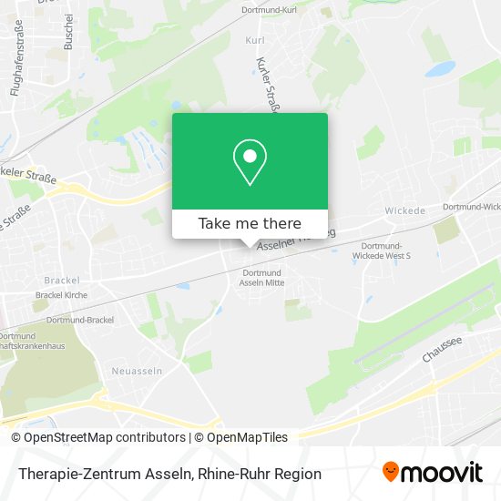Therapie-Zentrum Asseln map