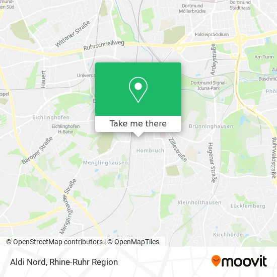 Карта Aldi Nord