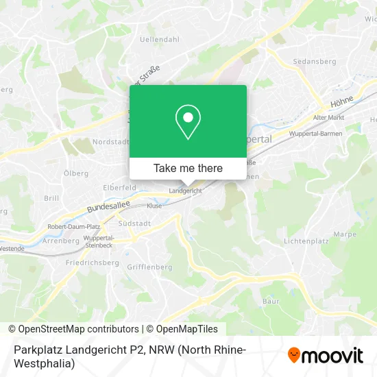 Карта Parkplatz Landgericht P2
