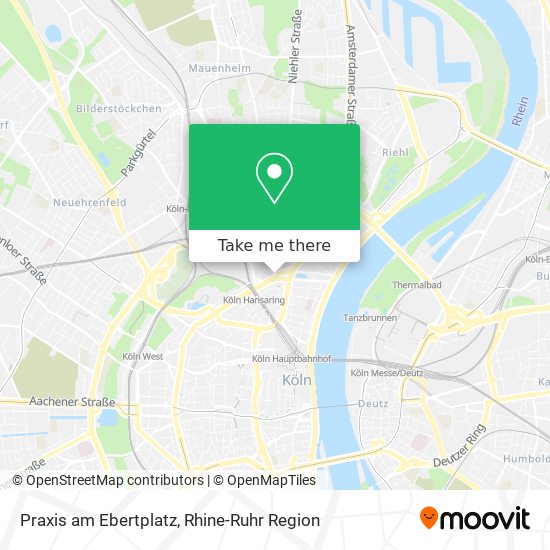 Praxis am Ebertplatz map
