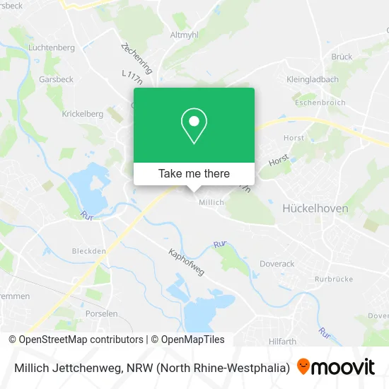 Millich Jettchenweg map