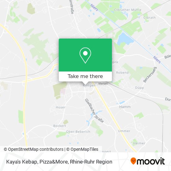 Kaya's Kebap, Pizza&More map