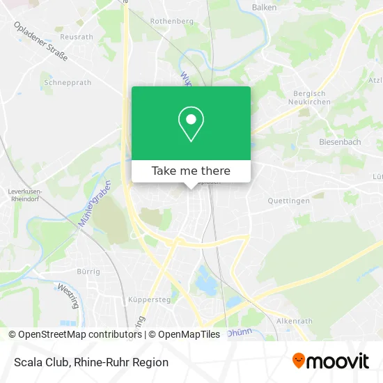 Карта Scala Club